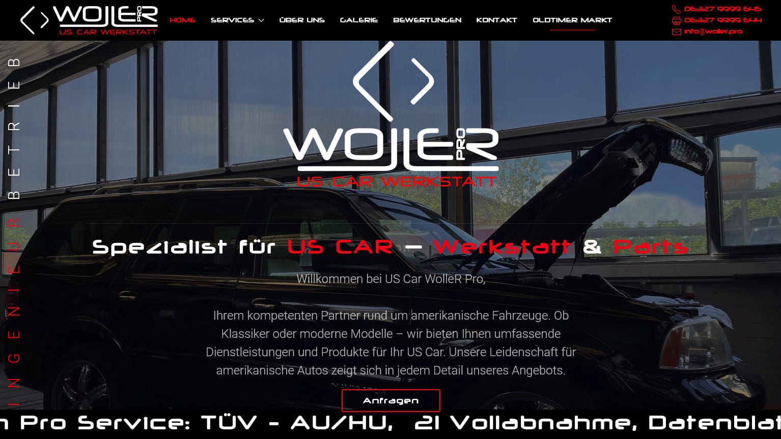 Woller Pro US CAR Werkstatt